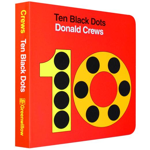 Ten Black Dots 10个小黑点纸板书 Donald Crews 吴敏兰 张湘君推荐绘本123 第47本 0-3岁儿童启蒙早教图画书 英文原版进口书 商品图4