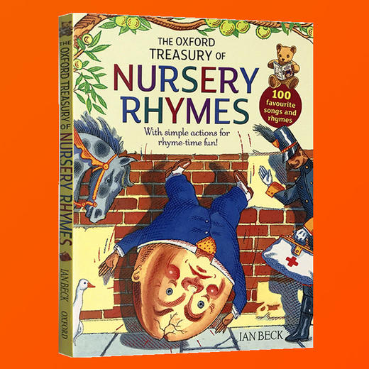 英文原版绘本 牛津英语儿歌宝库 The Oxford Treasury of Nursery Rhymes 互动游戏绘本 幼儿童音乐艺术启蒙 2-6岁 儿童谣歌谣绘本 商品图1