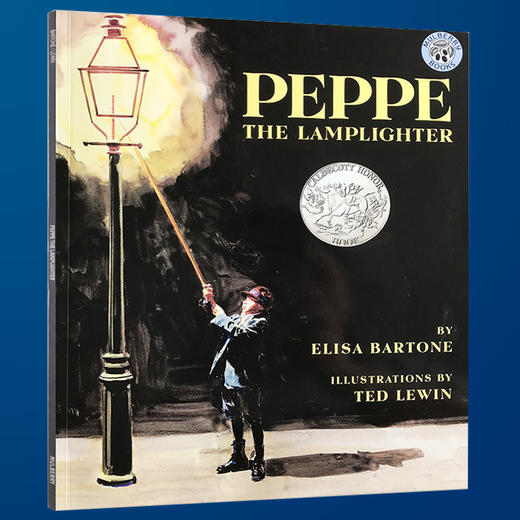 英文原版Peppe the Lamplighter 培培点灯人比柏 凯迪克银奖 进口儿童启蒙图画故事 4-5-6-7-8岁 爱与关怀的故事 尊重孩子的想法 商品图2