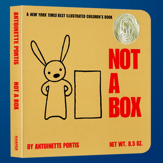 创意绘本 Not a Box 这不是个箱子 纸板书 苏斯奖 吴敏兰绘本123 发挥创意 激发想象力 英文原版入门启蒙纸板书 正版 商品图2