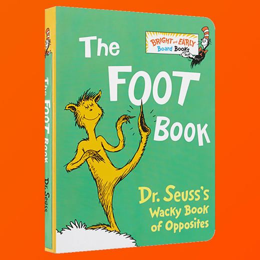 The Foot Book 千奇百怪的脚 英文原版绘本纸板书 Dr. Seuss 苏斯博士系列 2-5-6岁幼儿启蒙阅读英语 廖彩杏推荐 英文版进口书 商品图3