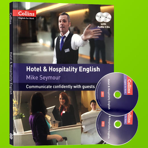 正版现货 柯林斯酒店英语教程 英文原版 Hotel and Hospitality English 酒店英语 客人接待 外宾交流 英文版进口英语管理类书籍 商品图1