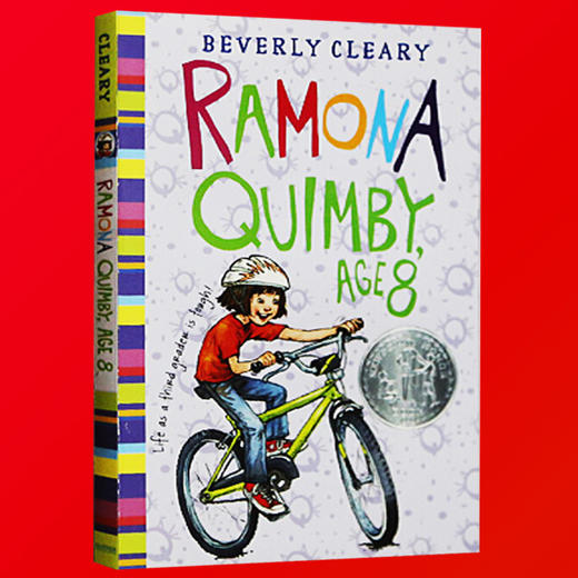 英文原版绘本 美国进口 1982年纽伯瑞银奖 Ramona Quimby, Age 8 雷梦拉八岁了 平装 儿童桥梁章节书 儿童小说 永远的雷梦拉系列 商品图3