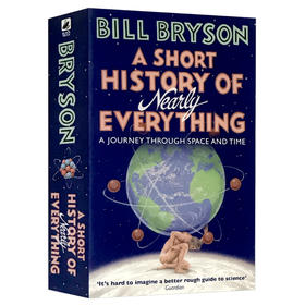 万物简史 英文原版   比尔布莱森 人类未来 简史类科普读物 Bill Bryson 罗辑思维推荐书目