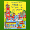 Richard Scarry 忙忙碌碌镇 英文原版绘本 What Do People Do All Day 斯凯瑞金色童书 英语单词认知书籍 进口原版儿童启蒙早教书 商品缩略图1