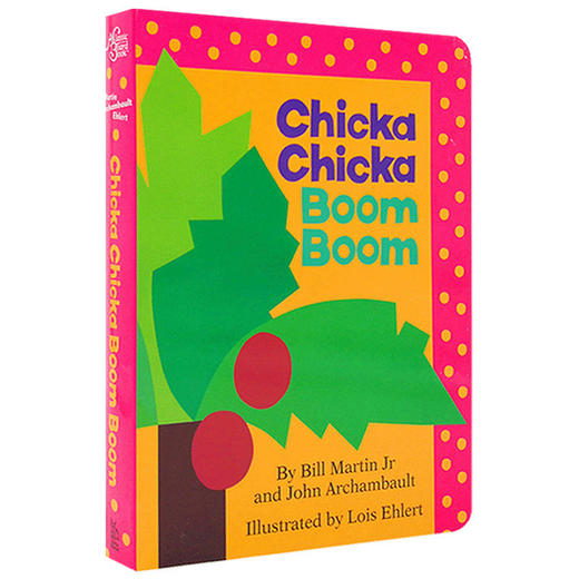Chicka Chicka Boom Boom 英文版原版儿童绘本 叽喀叽喀碰碰 英文原版 廖彩杏书单 进口书 1-4岁入门启蒙早教26字母儿童纸板童书 商品图0