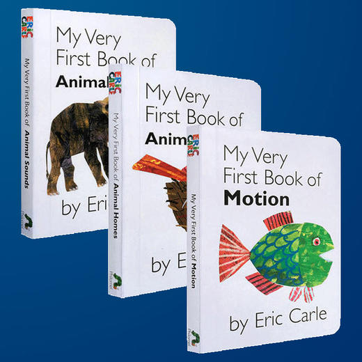 Eric Carle 我的第一本动物叫声 英文原版 My Very First Book of Animal 艾瑞卡尔爷爷 英文版正版进口1-2-3岁宝宝绘本纸板书 商品图2