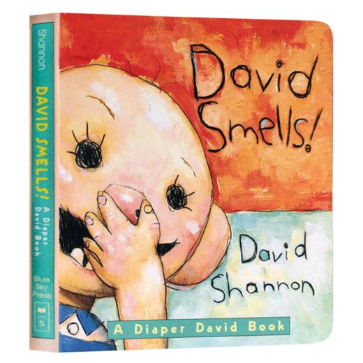 英文原版 嗅嗅 David Smells!A Diaper David Book 大卫宝宝的故事 大卫不可以系列 大卫香农经典绘本 英文版进口吴敏兰推荐书单 商品图4