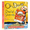 英文原版进口儿童绘本 Oh, David! A Diaper David Book 噢 大卫宝宝的故事 香农No David系列 吴敏兰推荐书单撕不烂纸板书 3-5岁 商品缩略图0