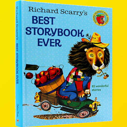 斯凯瑞棒棒的故事集英文原版儿童绘本richard Scarry S Best Storybook Ever 英文版斯凯瑞金色童书进口原版英文图画故事书 华研外语