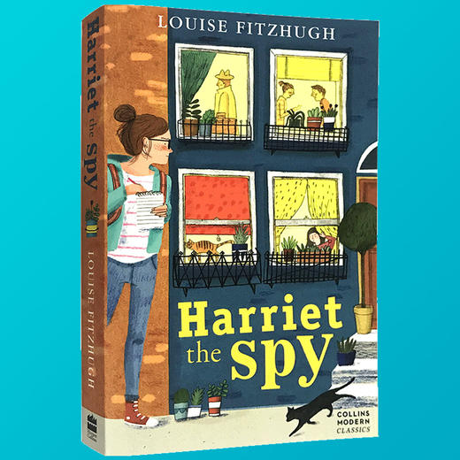 小间谍哈瑞特 英文原版 Harriet the Spy 小侦探哈里特 英文版儿童小说 超级大间谍 正版英语书 商品图2
