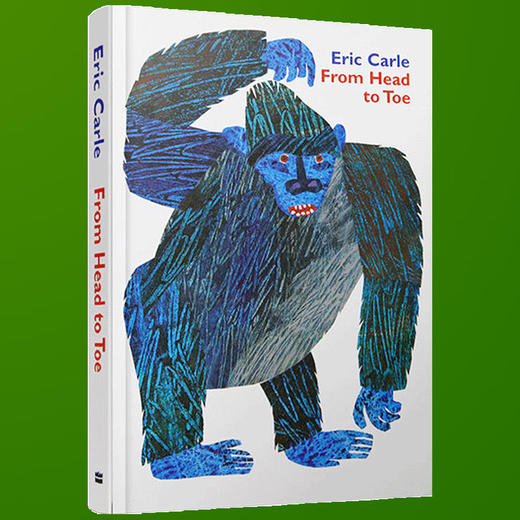 From Head to Toe 从头动到脚 英文原版 儿童绘本纸板书 eric carle 艾瑞卡尔爷爷 吴敏兰书单 1-2-3-4岁儿童绘本 英文版 商品图2