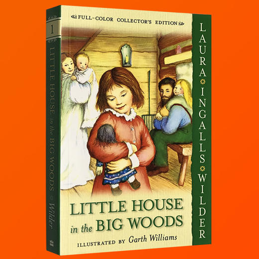  大森林里的小木屋 Little House in the Big Woods 英文原版童书 小木屋故事系列1 英文版 纽伯瑞儿童文学奖 正版进口原版英文书籍 商品图1