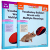 学乐美国小学英语词汇多义词练习册 英文原版书 Scholastic Study Smart Vocabulary Builder Words 正版进口学乐聪明学习系列2册 商品缩略图2