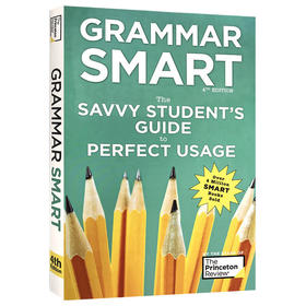 英文原版工具书 聪明学语法 Grammar Smart 普林斯顿 英文版 SAT/GRE/托福 提高语法技巧 Princeton Review 正版英语书