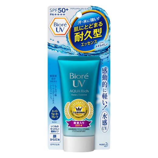 Biore碧柔水感防晒精华SPF50+PA++++ 1.7倍全身可用保湿隔离防晒清爽水润不黏腻 商品图3