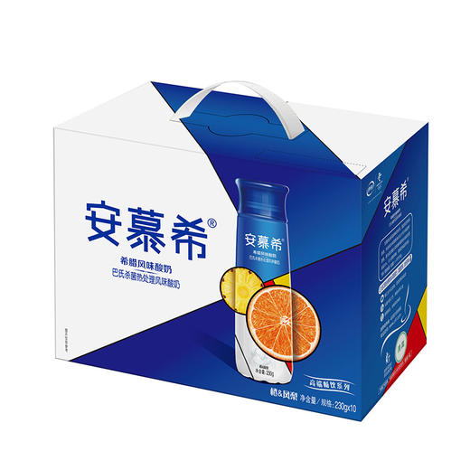 安慕希PP瓶橙*凤梨230g*10瓶 商品图2