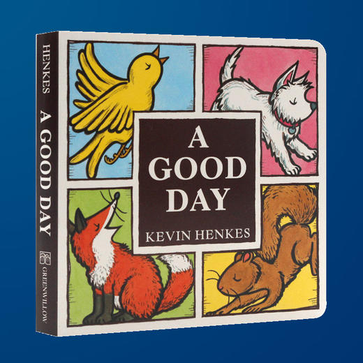 A Good Day 英文原版绘本 美好的一天 幸运的一天 英文版 凯迪克大奖作者 Kevin Henkes 英文原版纸板书 英语书 商品图1