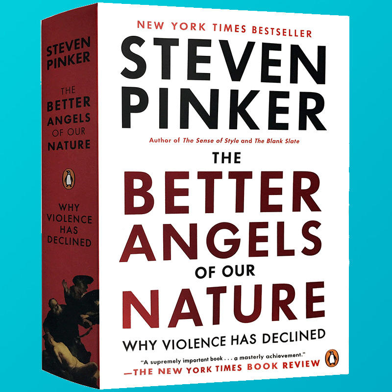 人性中的善良天使英文原版书the Better Angels Of Our Nature Steven Pinker 比尔盖茨书单英文版正版进口畅销英语 书