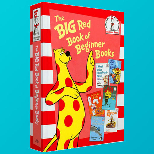 苏斯入门书系列 英文原版绘本 The Big Red Book of Beginner Books 大红书精装 苏斯博士儿童启蒙图画故事书 英文版进口书 商品图3