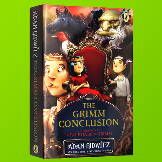 格林童话三部曲之一 英文原版小说书 The Grimm Conclusion 韩塞尔和葛雷特 英文版儿童小说 中小学英语课外阅读读物 Adam Gidwitz 商品图2