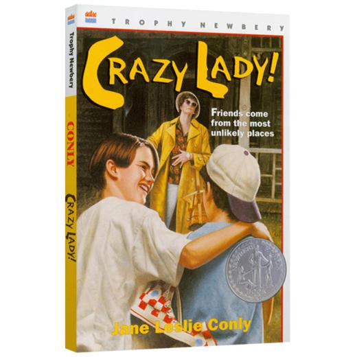 谁知我心 英文原版绘本 Crazy Lady 疯狂的女士 英文版青少年小说 纽伯瑞银奖 儿童文学读物 正版进口书 商品图4