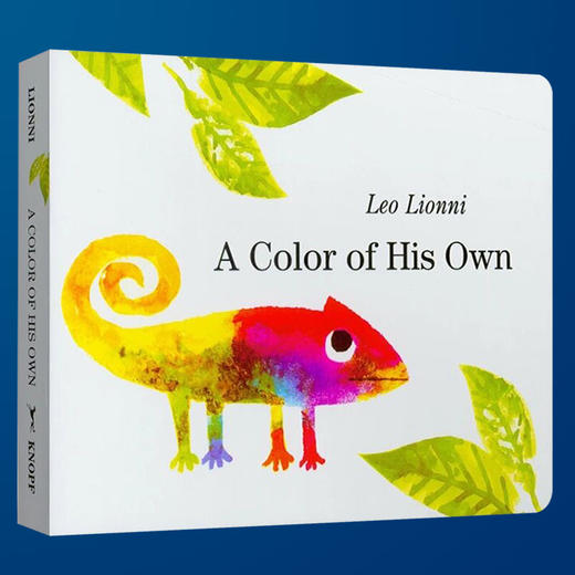 正版 吴敏兰书单 自己的颜色 英文原版绘本 纸板书 A Color of His Own 凯迪克奖作者李欧李奥尼 Leo Lionni 英文版英语书 商品图2