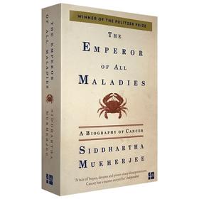 正版 众病zhi王癌症传 英文版 The Emperor of All Maladies 英文原版进口医学健康科普英语书 普利策文学奖