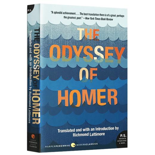 The Odyssey of Homer 荷马史诗 奥德赛 英文原版文学书 Lattimore 翻译 英文版进口书 商品图4