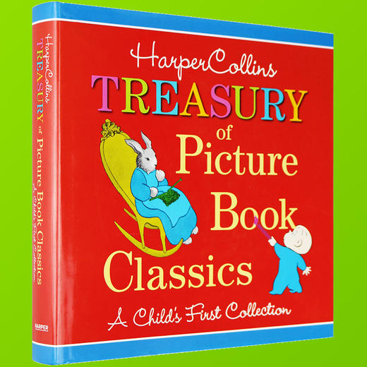 晚安月亮 英文原版 Goodnight Moon 英文版柯林斯绘本睡前故事合集 HarperCollins Treasury of Picture Book 从头到脚 商品图1