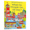Richard Scarry 忙忙碌碌镇 英文原版绘本 What Do People Do All Day 斯凯瑞金色童书 英语单词认知书籍 进口原版儿童启蒙早教书 商品缩略图4