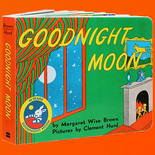 英文原版 Goodnight Moon 晚安月亮 廖彩杏推荐书单 儿童英语经典启蒙绘本 美国进口亲子读物 宝宝睡前故事图画书 经典进口正版书 商品图3