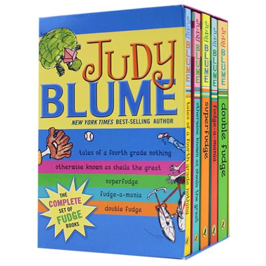 朱迪布鲁姆幽默成长小说系列 Judy Blume's Fudge Box Set 5本 英文原版进口儿童读物英语书籍 章节 桥梁书 纽约时报畅销儿童小说 商品图4