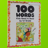 100 Words Kids Need to Read by 1st Grade 学乐美国小学一年级应掌握的100词汇 一百个词汇 sight word练习册 英文原版进口书 商品缩略图2