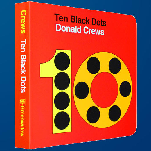 Ten Black Dots 10个小黑点纸板书 Donald Crews 吴敏兰 张湘君推荐绘本123 第47本 0-3岁儿童启蒙早教图画书 英文原版进口书 商品图3