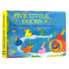 英文原版绘本书 Five Little Ducks 五只小鸭 童谣绘本纸板撕不烂纸板书 英文版 0-6岁儿童启蒙绘本故事书 廖彩杏书单英语书 商品缩略图4