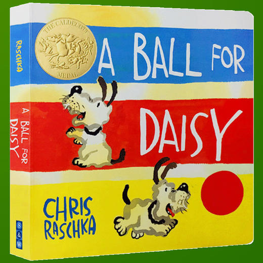 正版英文原版幼儿启蒙绘本 小狗黛西的球 A Ball for Daisy 凯迪克金奖 撕不烂纸板书 英文版 Board Book 凯迪克金奖 英语书 商品图3