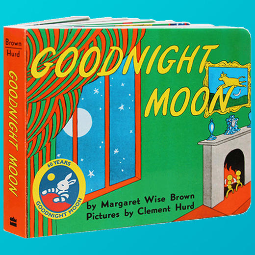 英文原版 Goodnight Moon 晚安月亮 廖彩杏推荐书单 儿童英语经典启蒙绘本 美国进口亲子读物 宝宝睡前故事图画书 经典进口正版书 商品图1