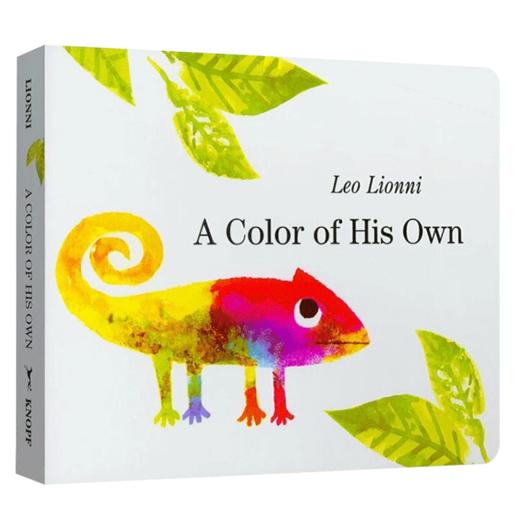 正版 吴敏兰书单 自己的颜色 英文原版绘本 纸板书 A Color of His Own 凯迪克奖作者李欧李奥尼 Leo Lionni 英文版英语书 商品图4