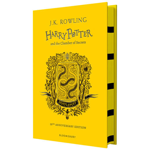 哈利波特与密室英文原版小说 Harry Potter and the Chamber of Secrets 20周年纪念赫奇帕奇精装版 JK 罗琳英文版进口英语书 商品图0