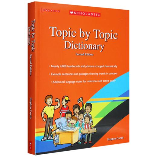 学乐英语主题分类词典英文原版书Topic by Topic Dictionary 进口英英字典全彩版辞典 乱序分类记单词 含词汇语法同义反义词正版 商品图4