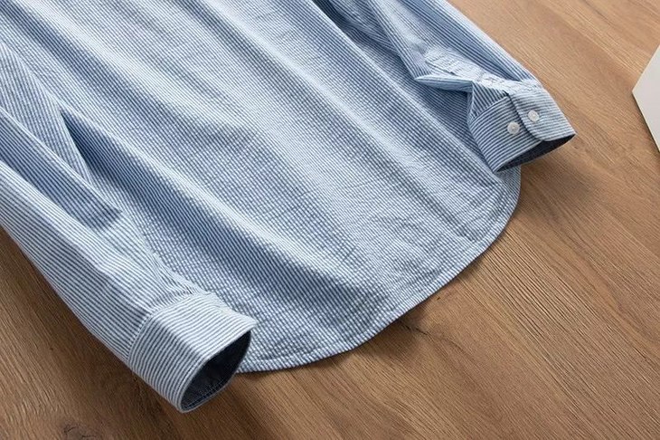 aj最新款!高端舒适纯棉泡泡纱面料衬衫 - 唯衣出品