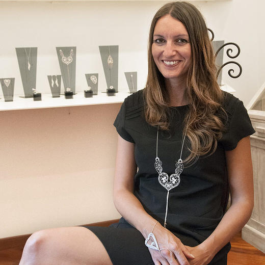 北京仓｜Clizia Ornato-设计师同款-FLOWER 项链［意大利设计师］ 商品图1