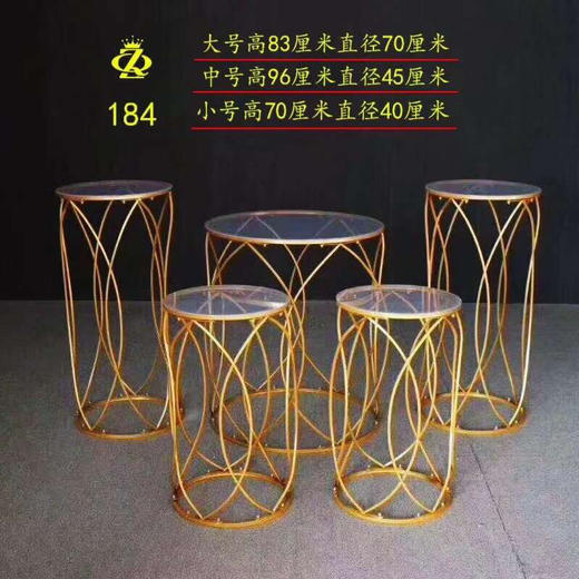 圆柱甜品桌【运费自理】 商品图3