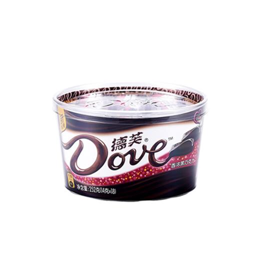 德芙碗装黑巧克力252g 商品图0