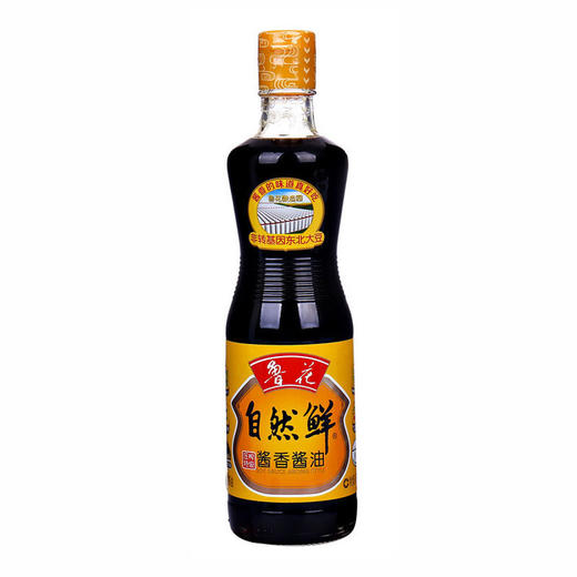 鲁花自然鲜酱香酱油500ml 商品图0