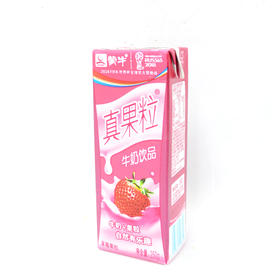 蒙牛草莓真果粒饮品250g