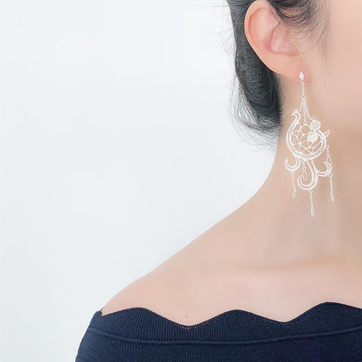 北京仓｜Clizia Ornato-Luxe Phoenix-耳环［意大利设计师］ 商品图1