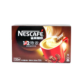 雀巢1+2特浓咖啡390g（30条*13g）