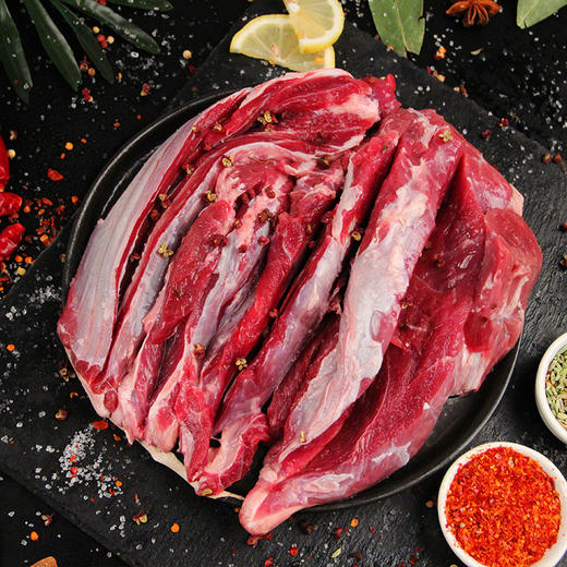 【新鲜屠宰】【巴扎享 】【新疆人的好牛肉】新疆放牧小牛褐牛腱子4斤